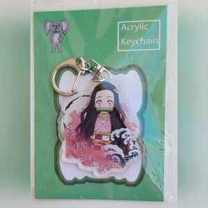 Demon Slayer Acrylic Keychain Japanese Anime Kamado Nezuko